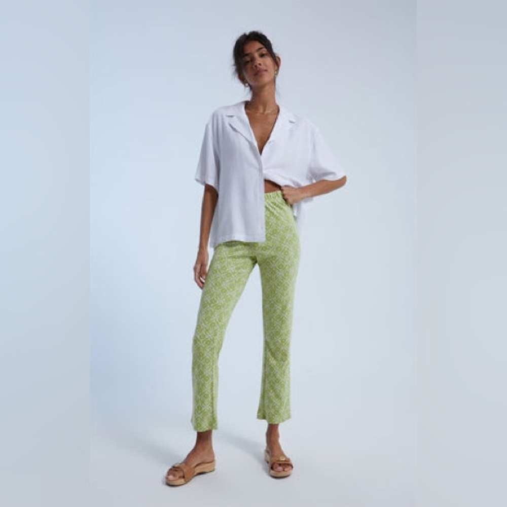 Billabong Better Together Floral Jacquard High Waist Pants
